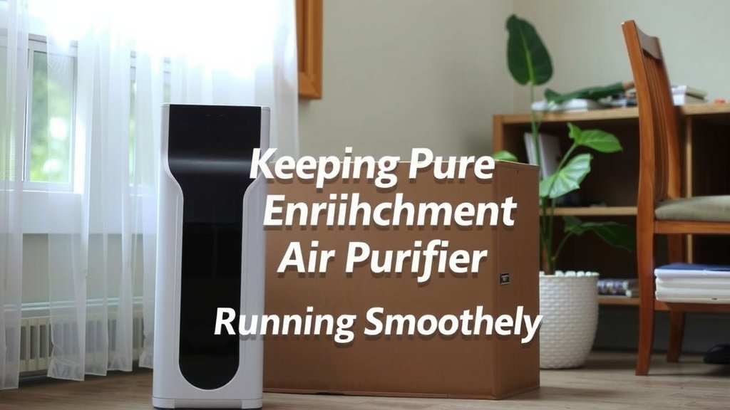 Keeping Your Pure Enrichment Air Purifier Running Smoothly
