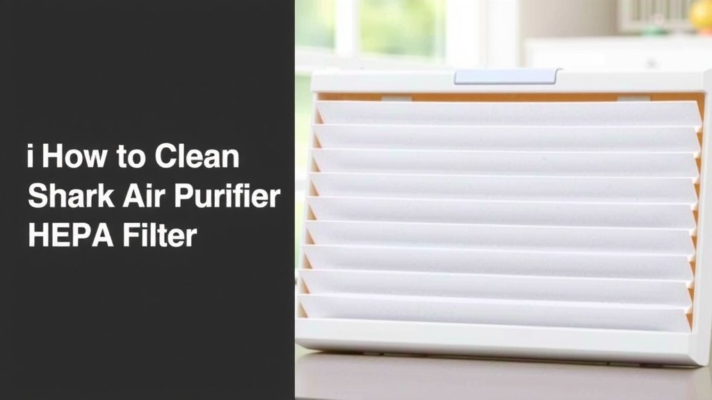 How to Clean Your Shark Air Purifier HEPA Filter