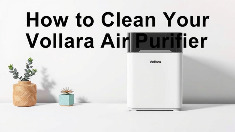 How to Clean Your Vollara Air Purifier: Step-by-Step Guide