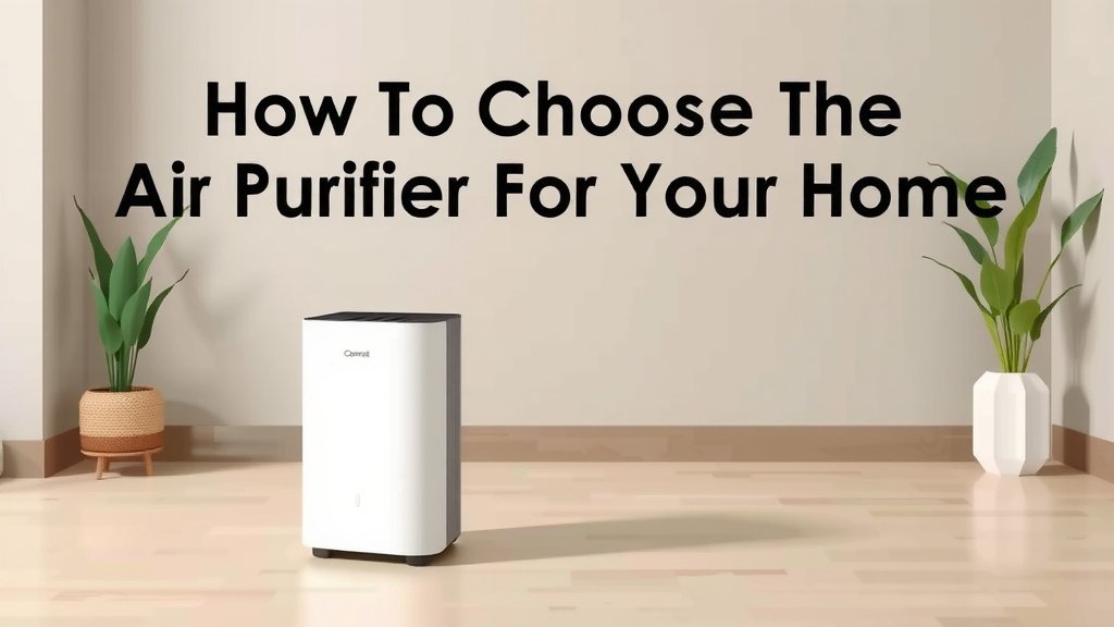 How to Choose the Right Air Purifier for Your Home