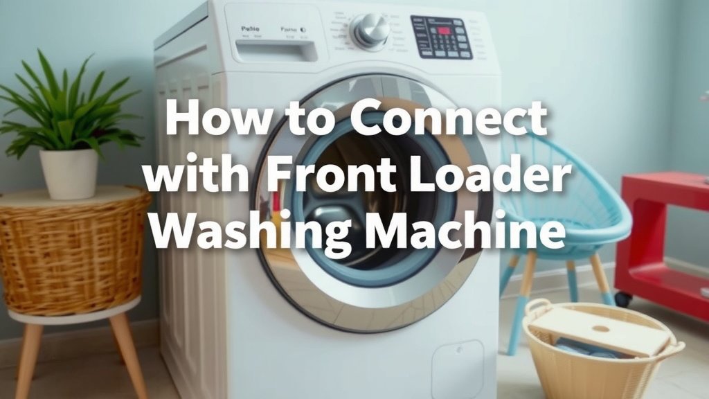 Hooking Up Your Front Loader Washing Machine