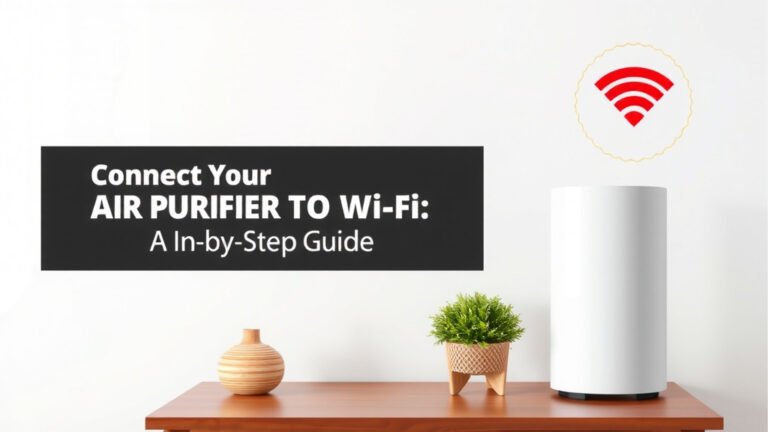 Connect Your Air Purifier to WiFi: A Step-by-Step Guide