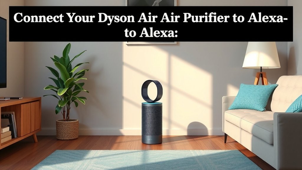Getting Your Dyson Air Purifier Talking to Alexa