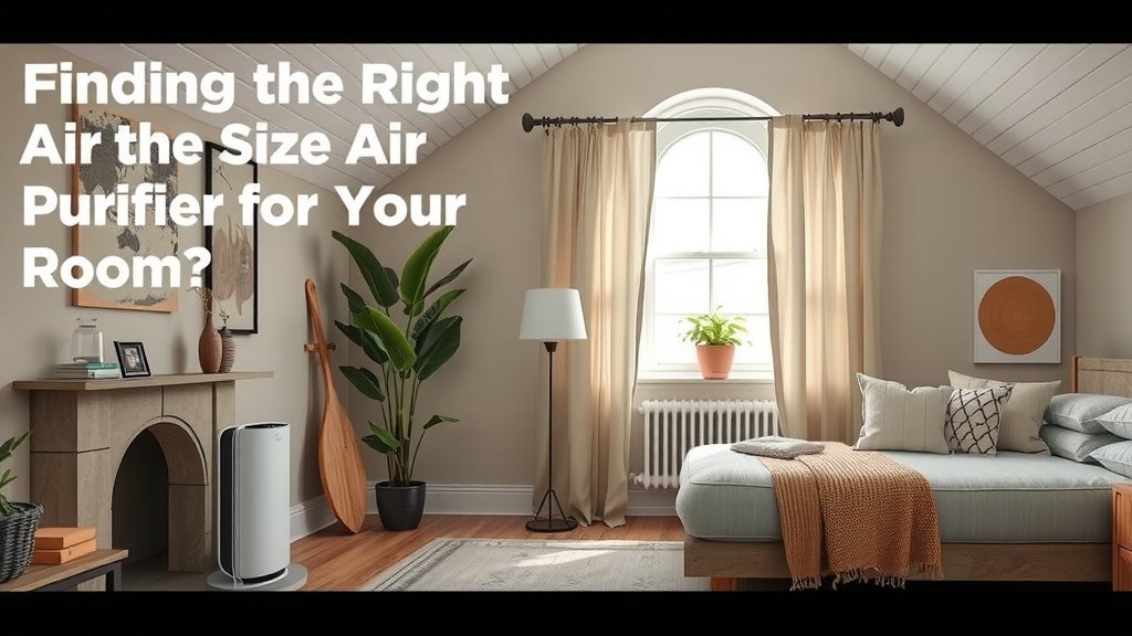 Finding the Right Air Purifier Size for Your Home