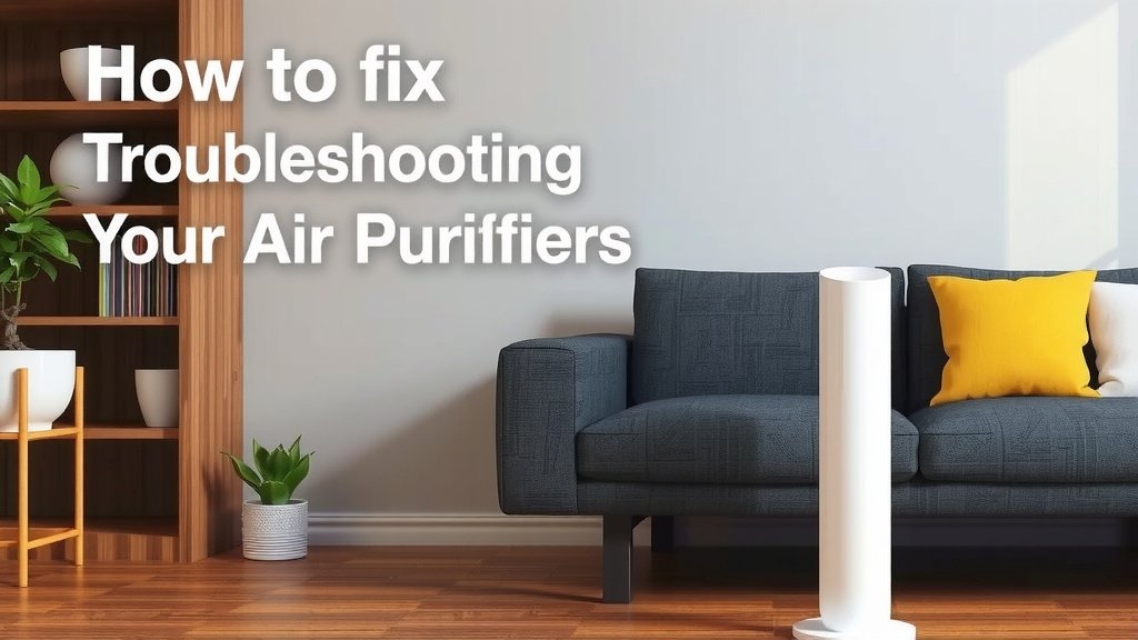 Troubleshooting Your Air Purifier: Common Fixes