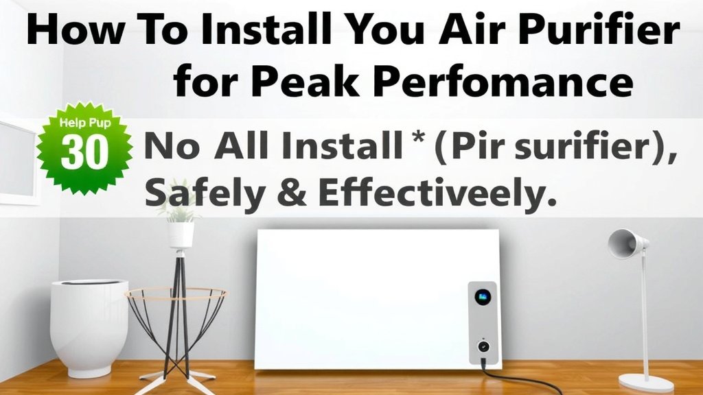 Setting Up Your Air Purifier for Peak Performance