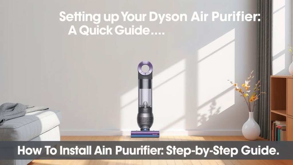 Setting Up Your Dyson Air Purifier: A Quick Guide