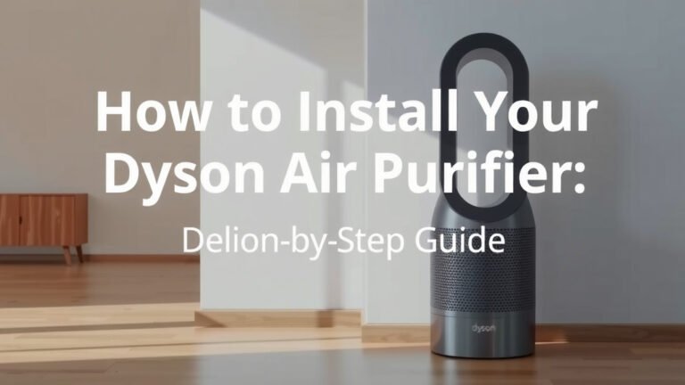 How to Install Your Dyson Air Purifier: Step-by-Step Guide