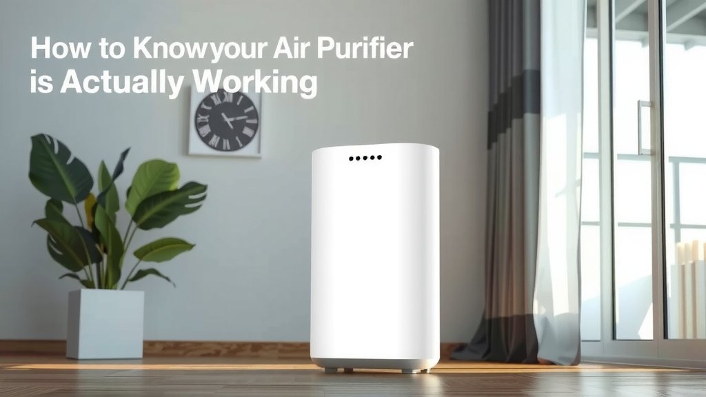 Confirming Your Air Purifier is Actively Working