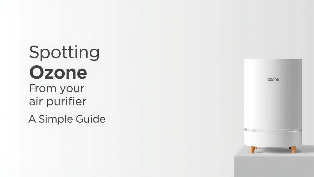 Spotting Ozone From Your Air Purifier: A Simple Guide