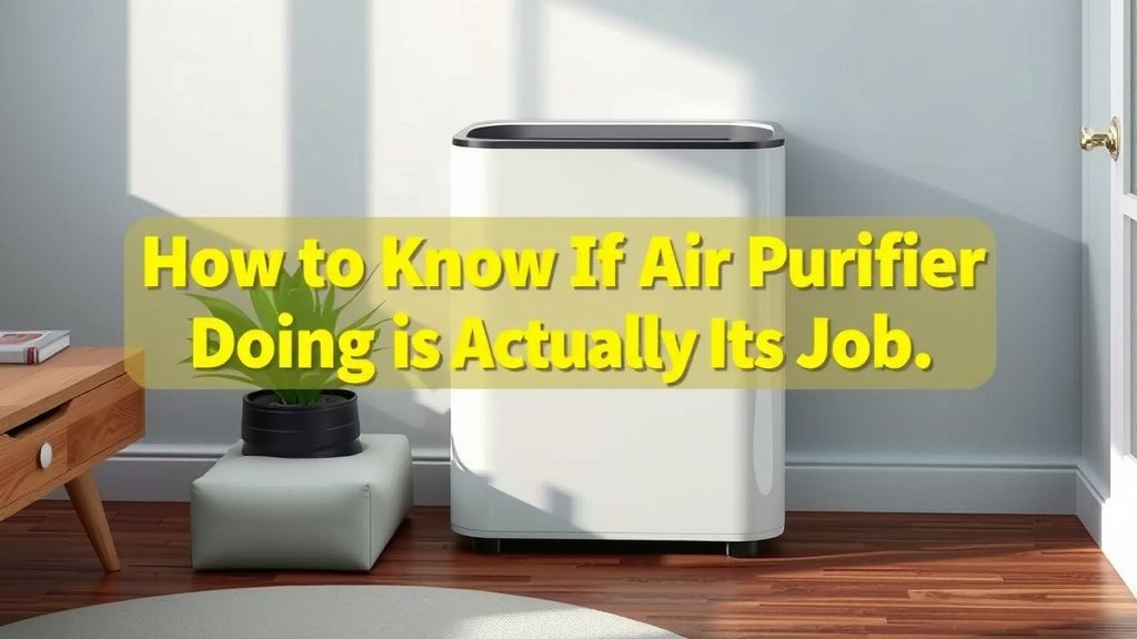 Confirming Your Air Purifier is Doing Its Job
