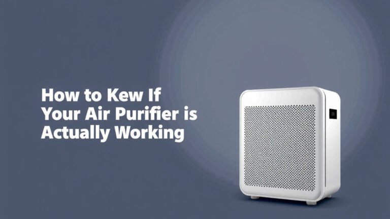 How to Tell If Your Air Purifier is Actually Working