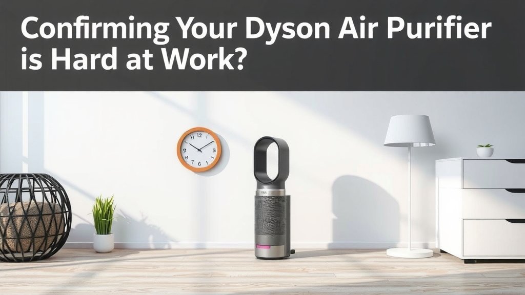 Confirming Your Dyson Air Purifier is Hard at Work