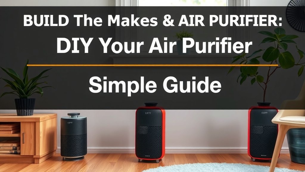 Building Your Own Air Purifier: A Simple Guide