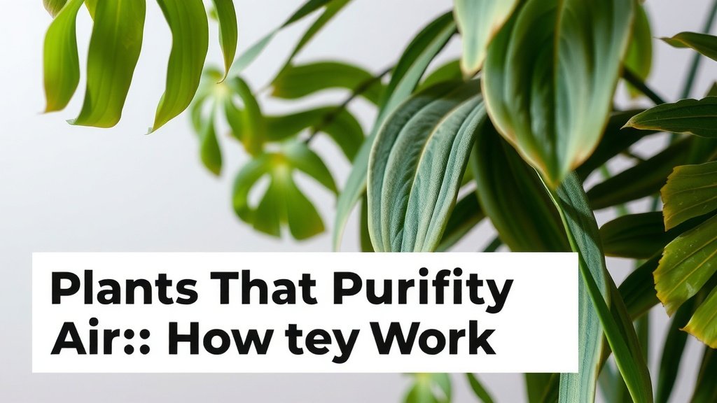 Plants That Purify Your Air: How They Work