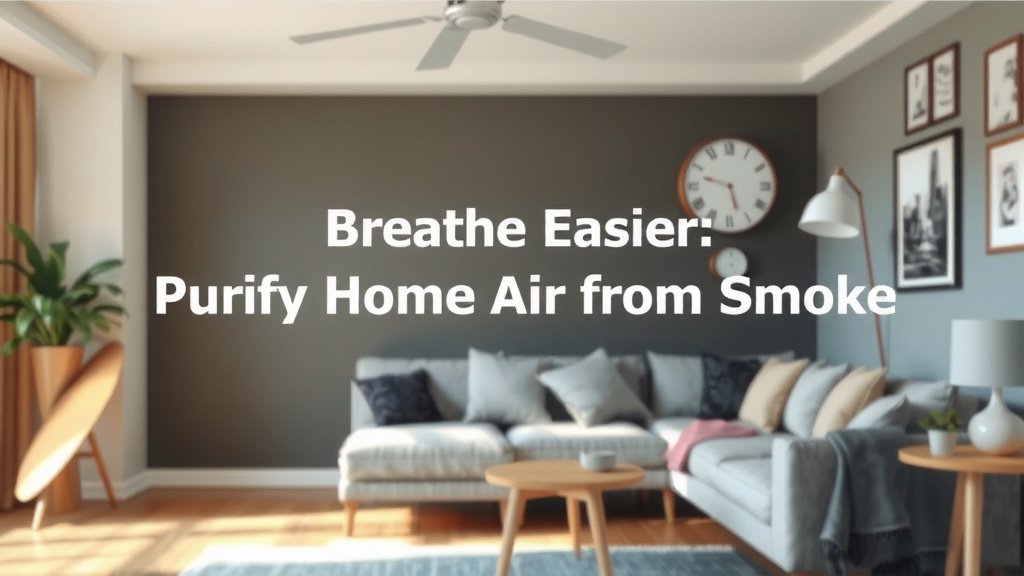 Breathe Easier: Purify Home Air from Smoke