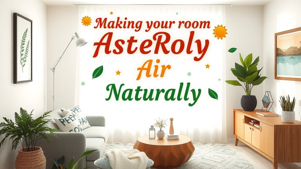 Making Your Room Air Fresher Naturally