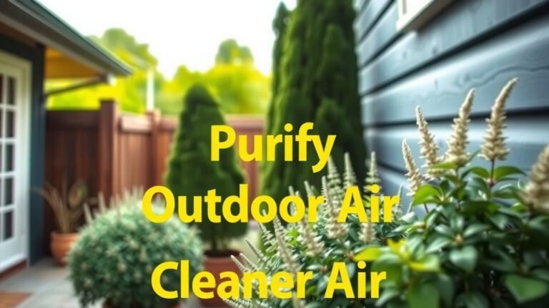 Purify Outdoor Air: Simple Steps for Cleaner Air