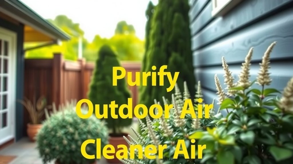 Purify Outdoor Air: Simple Steps for Cleaner Air