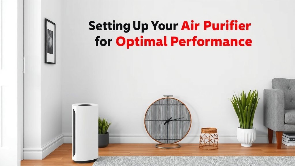 Setting Up Your Air Purifier for Optimal Performance