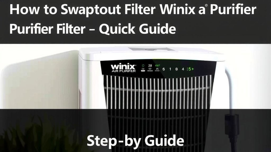 Swapping Out Your Winix Air Purifier Filter: A Quick Guide