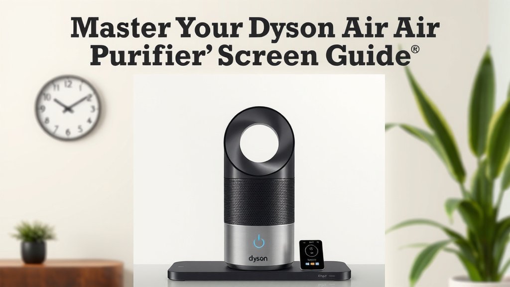 Decoding Your Dyson Air Purifier's Display