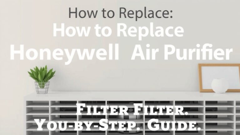 How to Replace Honeywell Air Purifier Filter: Step-by-Step Guide