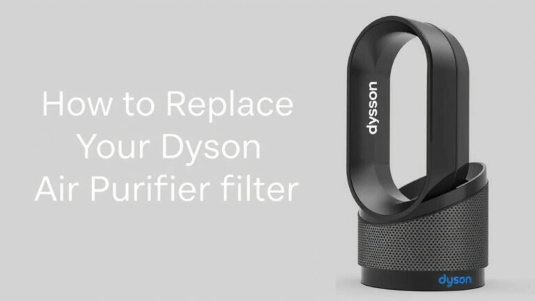 How to Replace Your Dyson Air Purifier Filter