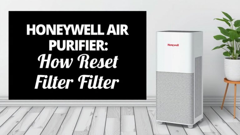 Honeywell Air Purifier: Reset Check Filter Guide