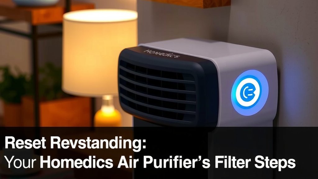 Understanding Your HoMedics Air Purifier's Filter Light
