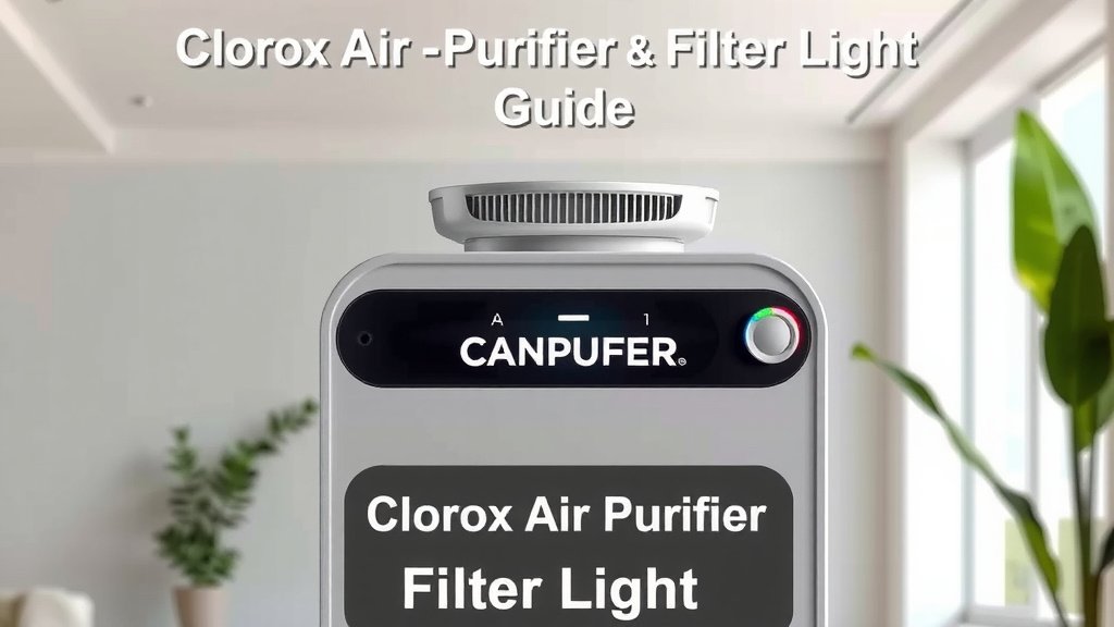 Resetting Your Clorox Air Purifier Filter Light