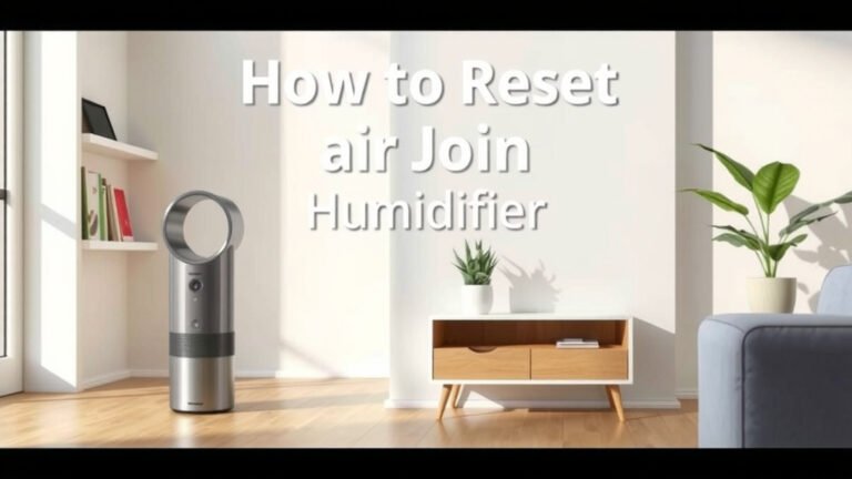How to Reset Your Dyson Humidifier Air Purifier