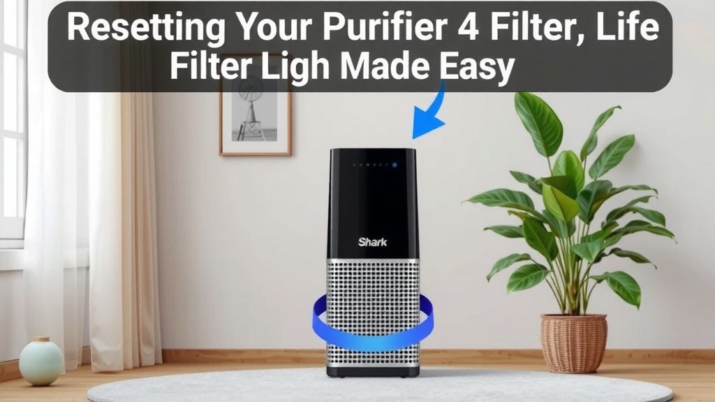 Resetting Your Shark Air Purifier 4 Filter Light Made Easy