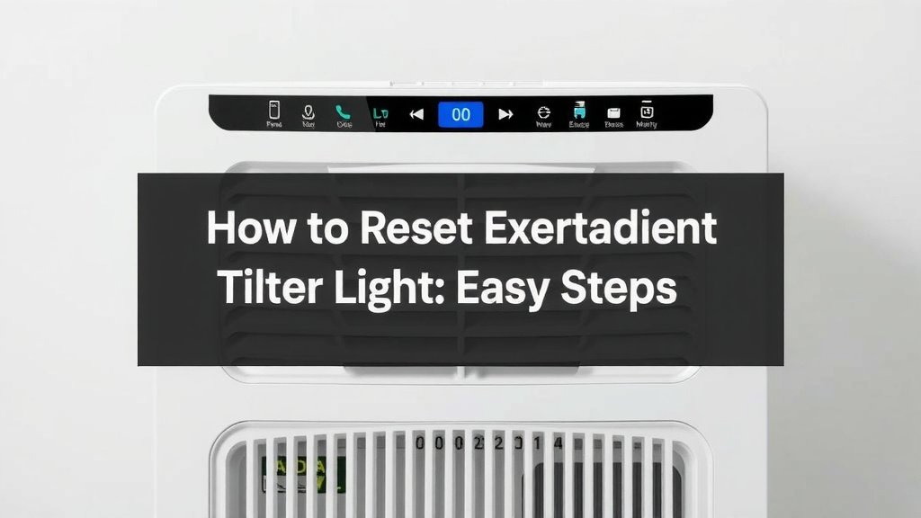 Reset GermGuardian Filter Light: Easy Steps