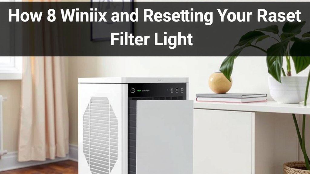 Understanding and Resetting Your Winix Air Purifier Filter Light