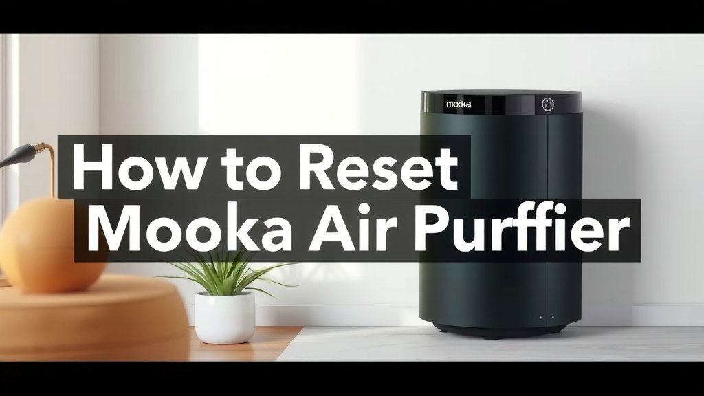 How to Reset Your Mooka Air Purifier Filter