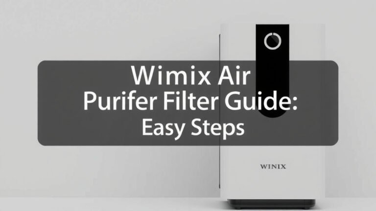 Winix Air Purifier Filter Reset Guide: Easy Steps