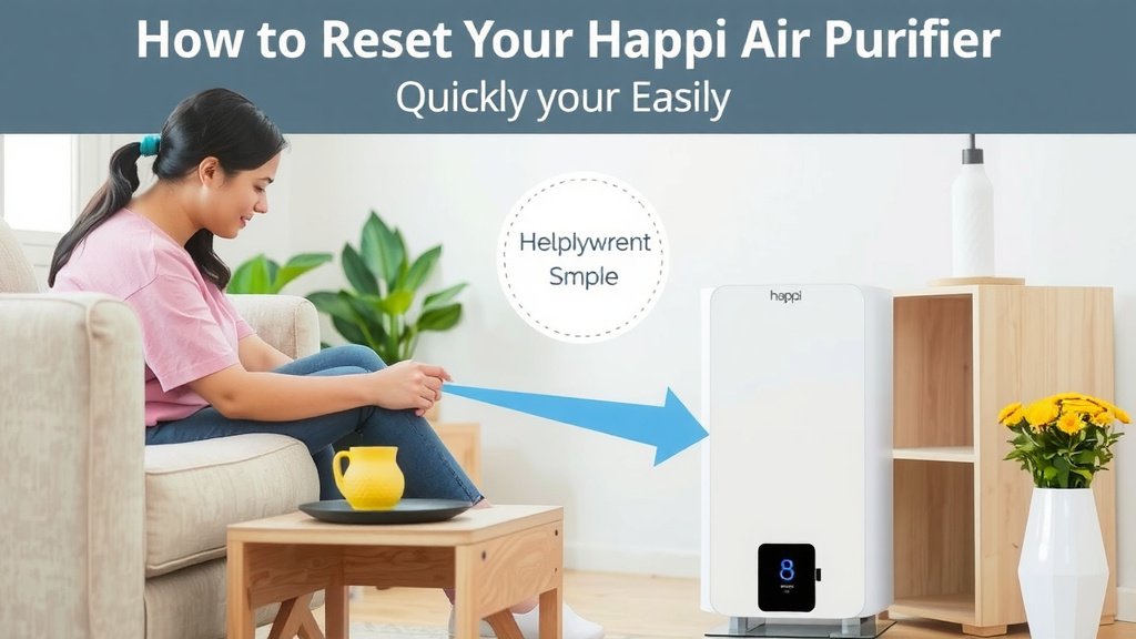 Troubleshooting Your Happi Air Purifier: Simple Reset Steps