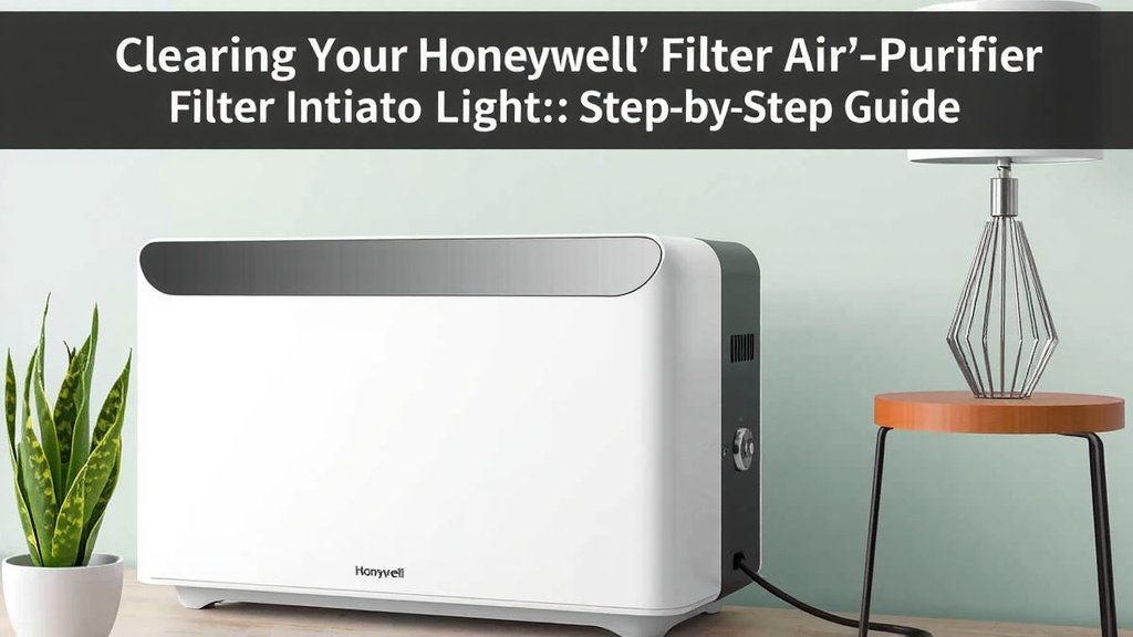 Clearing Your Honeywell Air Purifier's Filter Indicator Light