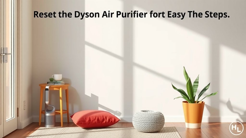 Keeping Your Dyson Air Purifier Running Smoothly: The Filter Reset Guide