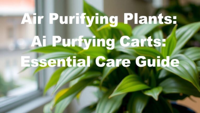 Air Purifying Plants: Essential Care Guide
