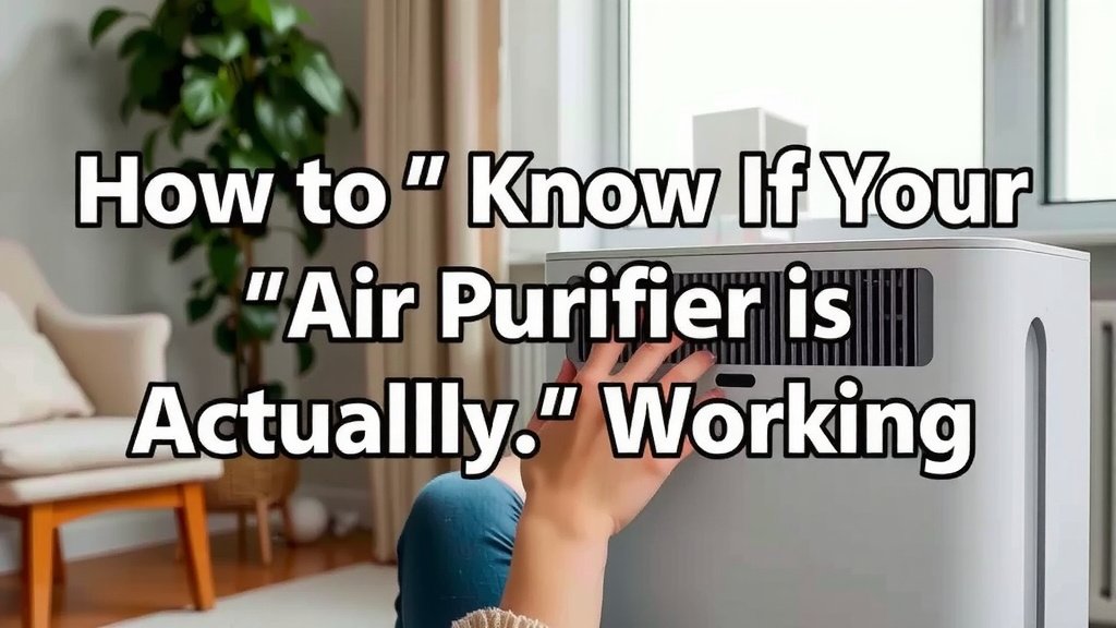 How to Know If Your Air Purifier is Actually Working