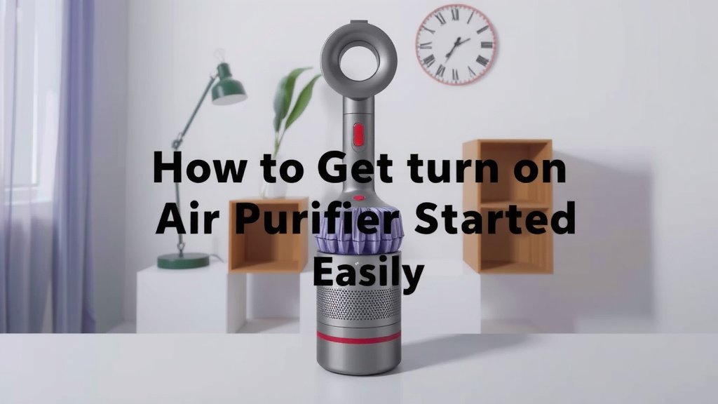 Getting Your Dyson Air Purifier Started