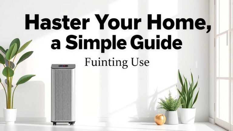Master Your Home Air Purifier: A Simple Guide
