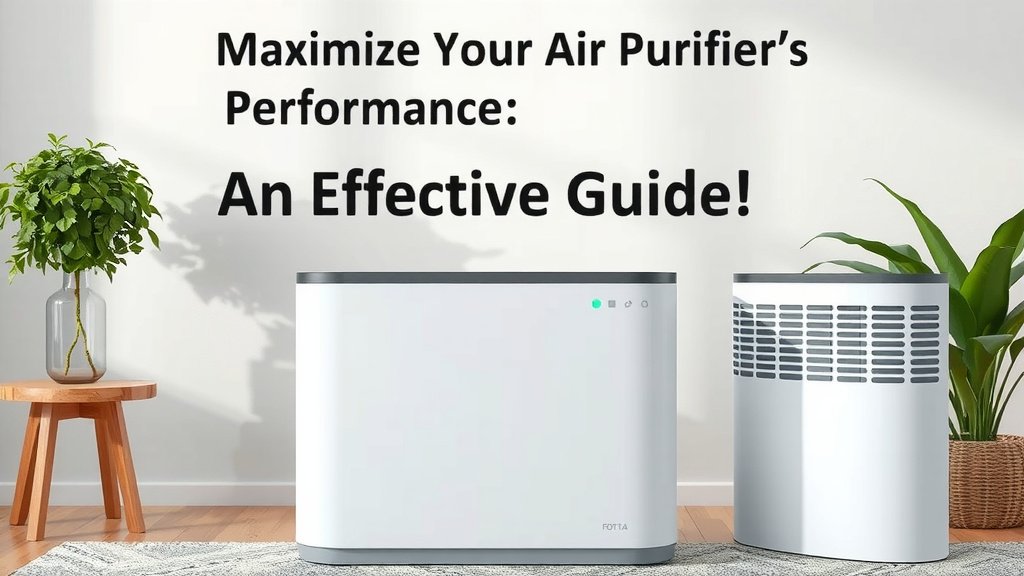 Maximizing Your Air Purifier's Performance