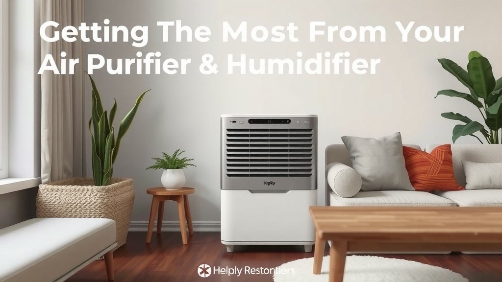 Getting the Most from Your Air Purifier and Humidifier Combo