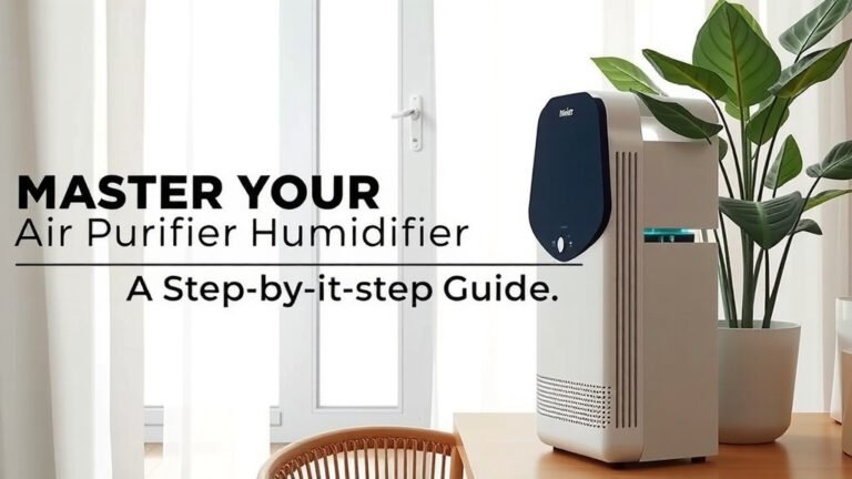 Master Your Air Purifier Humidifier: A Step-by-Step Guide