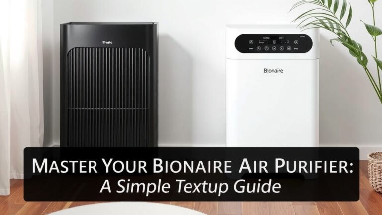Master Your Bionaire Air Purifier: A Simple Setup Guide