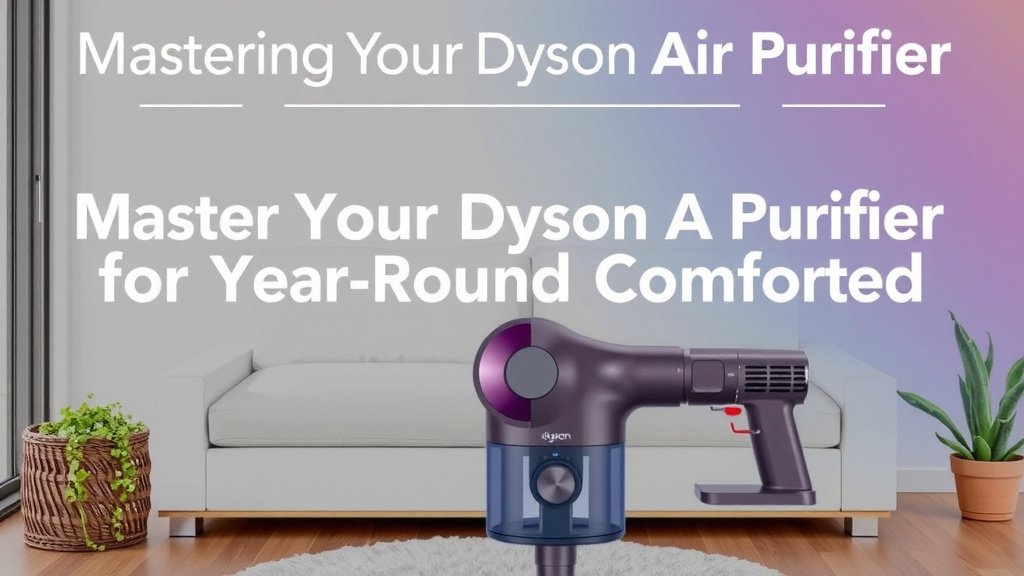 Mastering Your Dyson Air Purifier for Year-Round Comfort