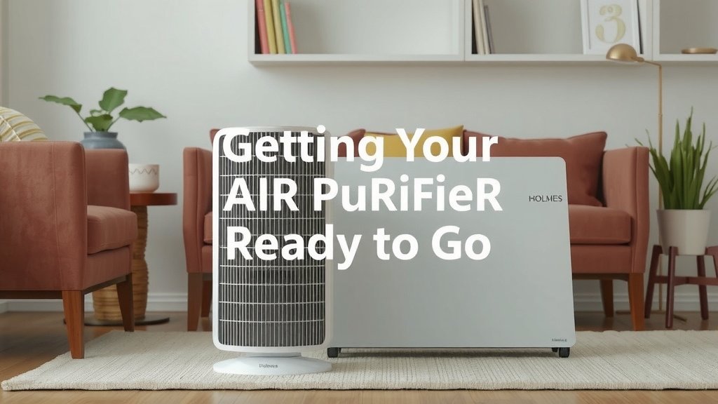 Getting Your Holmes Air Purifier Ready to Go